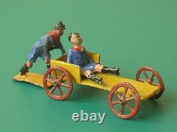 Charbens Soap Box Racer Set Very Rare Pre-war Lead