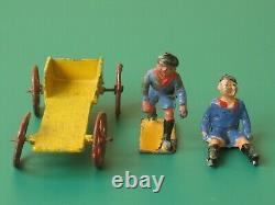 Charbens Soap Box Racer Set Very Rare Pre-war Lead