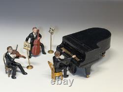 Charbens Vintage Lead Pre-war Musical Trio Set 54mm Scale
