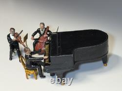 Charbens Vintage Lead Pre-war Musical Trio Set 54mm Scale