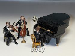 Charbens Vintage Lead Pre-war Musical Trio Set 54mm Scale