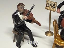 Charbens Vintage Lead Pre-war Musical Trio Set 54mm Scale