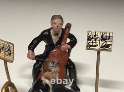 Charbens Vintage Lead Pre-war Musical Trio Set 54mm Scale