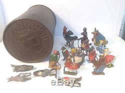 Cococubs And Bournville Tin (ref Gr 156) Britains Coco Cubs Job Lot
