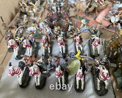 Collection Of Vintage Lead Toy Soldiers Arab Army & Indian Army Britains