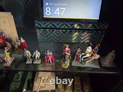 Collection of 28mm and 54mm figures of kings and queens of britain 1066 1714