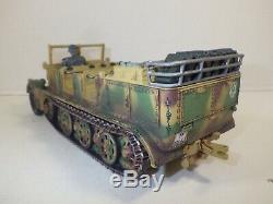 Collectors Showcase Waffen Ss Prime Mover With Top, Driver, Blown Tread Ltd Ed Nib