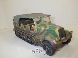 Collectors Showcase Waffen Ss Prime Mover With Top, Driver, Blown Tread Ltd Ed Nib