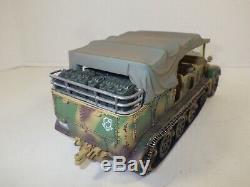 Collectors Showcase Waffen Ss Prime Mover With Top, Driver, Blown Tread Ltd Ed Nib