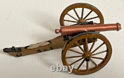 Confederate Artillery With 12 Pounder Gun, Tradition Soldiers US Civil War #0079