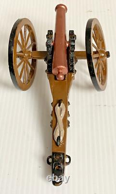 Confederate Artillery With 12 Pounder Gun, Tradition Soldiers US Civil War #0079