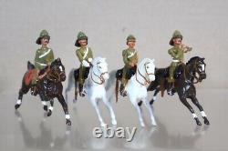 DORSET SOLDIERS RE PAINTED EGYPT & SUDAN MOUNTED BRITISH INFANTRY CHARGING og