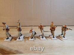 DSG Argentina German Afrika Korp Set #2 Britains Deetail Remake Set Of Six