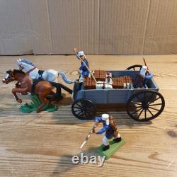 DSG French Foreign Legion Wagon Blue Uniform +2 Troopers Britains Deetail Remake