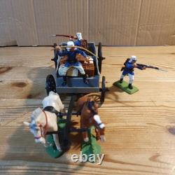 DSG French Foreign Legion Wagon Blue Uniform +2 Troopers Britains Deetail Remake
