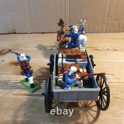 DSG French Foreign Legion Wagon Blue Uniform +2 Troopers Britains Deetail Remake