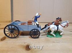 DSG French Foreign Legion Wagon Blue Uniform +2 Troopers Britains Deetail Remake