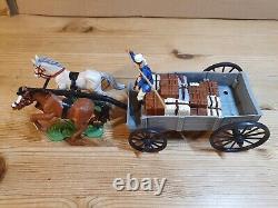 DSG French Foreign Legion Wagon Blue Uniform +2 Troopers Britains Deetail Remake