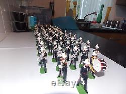 Ducal Models The Royal Marines Bandhand Painted Toy Soldiers Boxed