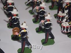 Ducal Models The Royal Marines Bandhand Painted Toy Soldiers Boxed