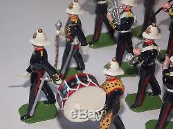 Ducal Models The Royal Marines Bandhand Painted Toy Soldiers Boxed