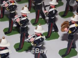 Ducal Models The Royal Marines Bandhand Painted Toy Soldiers Boxed