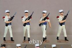 DUCAL SOLDIERS FRENCH FOREIGN LEGION OFFICER & SOLDIERS MARCHING pj