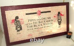 Depleted low Start Britains 5196 The Pipes & Drums 1st Batt The Black watch 54mm