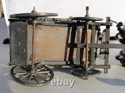 Diecast Vintage Britains Royal Army Medical Wagon Set Used Unboxed