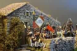 Diorama Historic Village Toy Soldier 1/30 54mm King & Country Britains suitable