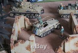 Display Diorama Afrika Korps Desert Base Ak Toy Soldiers King Country Britains