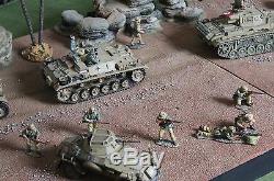 Display Diorama Afrika Korps Desert Base Ak Toy Soldiers King Country Britains