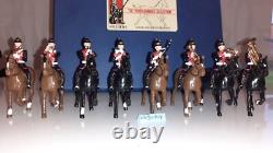 Dorset Soldiers Britains Compatible Mounted Yeomanry Band 132 metal boxd 80s S4