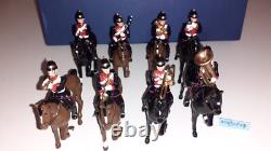 Dorset Soldiers Britains Compatible Mounted Yeomanry Band 132 metal boxd 80s S4