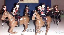 Dorset Soldiers Britains Compatible Mounted Yeomanry Band 132 metal boxd 80s S4