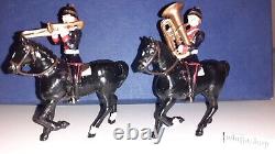 Dorset Soldiers Britains Compatible Mounted Yeomanry Band 132 metal boxd 80s S4