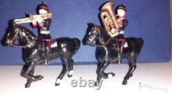 Dorset Soldiers Britains Compatible Mounted Yeomanry Band 132 metal boxd 80s S4