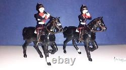 Dorset Soldiers Britains Compatible Mounted Yeomanry Band 132 metal boxd 80s S4