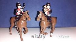 Dorset Soldiers Britains Compatible Mounted Yeomanry Band 132 metal boxd 80s S4