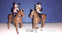 Dorset Soldiers Britains Compatible Mounted Yeomanry Band 132 metal boxd 80s S4