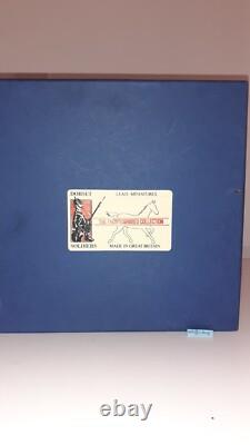 Dorset Soldiers Britains Compatible Mounted Yeomanry Band 132 metal boxd 80s S4