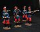 Dorset Toy Soldiers French Cavalry Dismountes (2203)-12pcs-fit With Britains