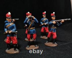 Dorset toy soldiers French Cavalry Dismountes (2203)-12pcs-Fit with Britains