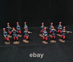 Dorset toy soldiers French Cavalry Dismountes (2203)-12pcs-Fit with Britains