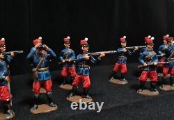 Dorset toy soldiers French Cavalry Dismountes (2203)-12pcs-Fit with Britains