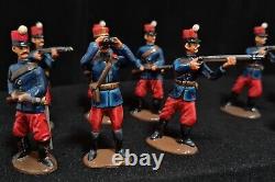 Dorset toy soldiers French Cavalry Dismountes (2203)-12pcs-Fit with Britains