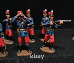Dorset toy soldiers French Cavalry Dismountes (2203)-12pcs-Fit with Britains