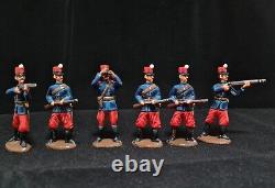 Dorset toy soldiers French Cavalry Dismountes (2203)-12pcs-Fit with Britains