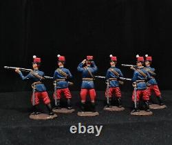 Dorset toy soldiers French Cavalry Dismountes (2203)-12pcs-Fit with Britains