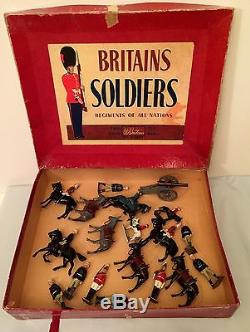 EUC Britains Soldiers Regiments of All Nations Set 28 Plus Extras 1952-65